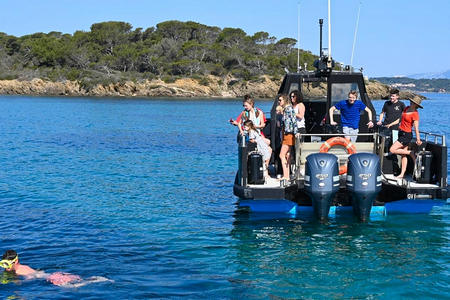 Ile Porquerolles en bateau