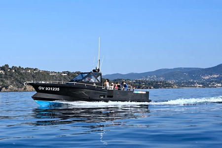 Sortie bateau ile Porquerolles