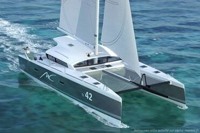 Catamaran course croisiere TS42