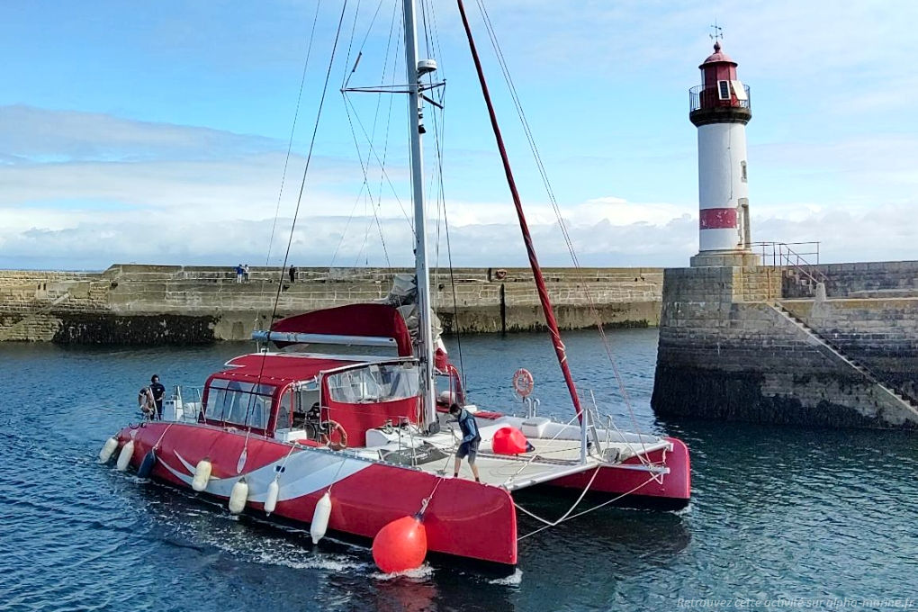 Catamaran Locmiquélic Journée à Groix • Soirée