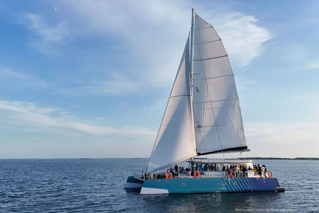 Catamaran day charter Le Palais, Belle Ile - 56. Nouveauté 2025