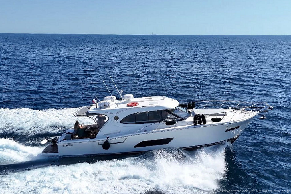 Pêche au gros Fos su Mer. Nouveau bateau
